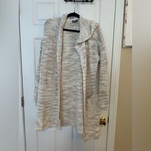 Style & Co. Hooded Open-Front Long Cardigan